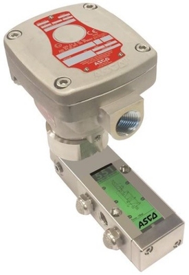 Positionneur de valve de Flowserve 3200MD avec le régulateur de filtre de la vanne électromagnétique 67CFR de valve de contrôle de flux et d'ASCO 551