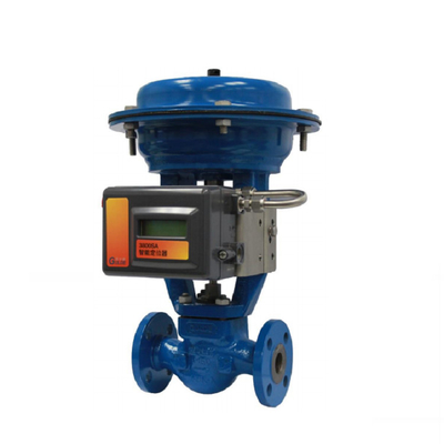 Vannes de régulation Gulde 5100 avec positionneur 3800SA actionneur intelligent et pneumatique