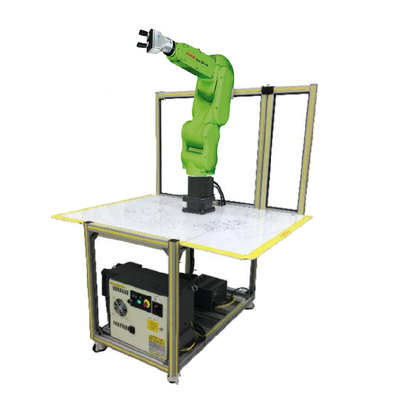 Bras chinois de robot d'axe de Fanuc CR-4iA 6 avec la pince de doigt d'Onrobot 2 et la plate-forme de manipulation matérielle