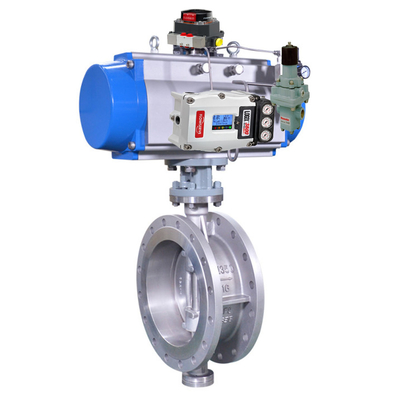Vanne papillon chinoise avec le positionneur de valve de 3800 de Flowserve Logix
