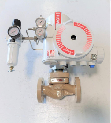 Robinet d'arrêt sphérique de Wuzhong avec le régulateur de filtre de Fisher 67CFR de positionneur de valve de Flowserve 3200MD