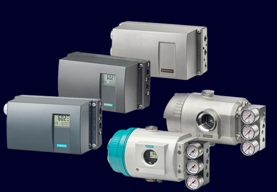 Positionneur pneumatique d'électro en aluminium de clôture de Siemens SIPART PS2 pour la valve de contrôle de flux