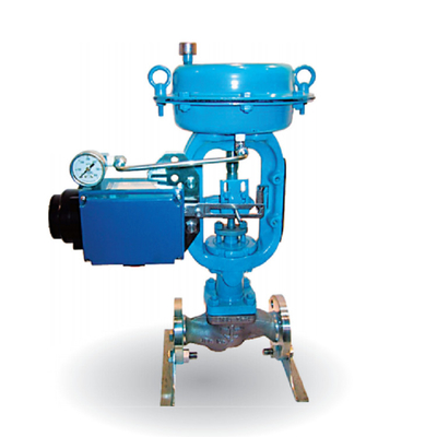 Soupape de commande avec le positionneur intelligent pneumatique de déclencheur et de valve d'Azbil Avp100