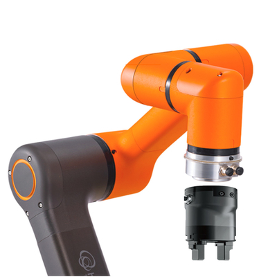 Axe robotique industriel du bras 6 de cobot d'axe du bras 6 de robot de Hanwha HCR-3 avec la pince de contrôleur de bras de robot et de doigt de CAD 2