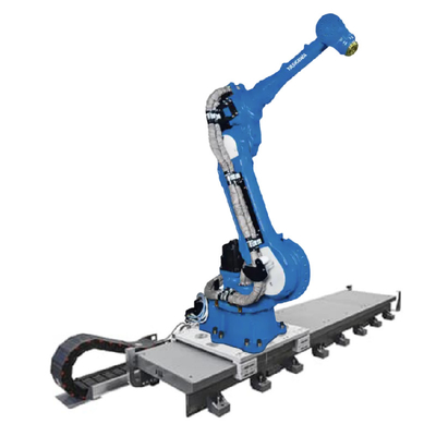 Rail de guidage linéaire avec charge utile de 500 kg avec robot YASKAWA pour la manutention de matériaux comme rails robotisés