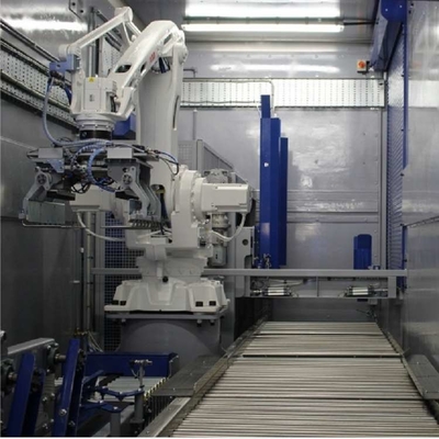 Armement robotique à 4 axes ABB IRB 460-110/2.4 avec une pince à rouleaux robotique CNGBS pour robot de palettisation automatisé
