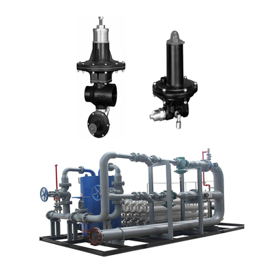 Ventilateur régulateur de pression de la série Tartarini RP EMERSON avec paquet de montage skid