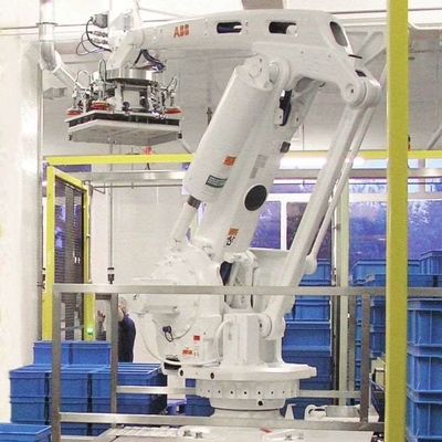 ABB bras robotique 6 axes IRB 1600-10/1.45 avec une pince à rouleaux pour robot de manutention automatisé
