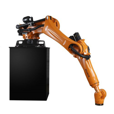 KUKA KR 240 R3330 Robot de palettisation avec rail de guidage linéaire CNGBS comme charge utile automatique de la machine