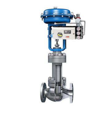 Valve pneumatique avec ABB EDP300 TZIDC-100 TZIDC-200 Positionneur intelligent fournisseur de stock