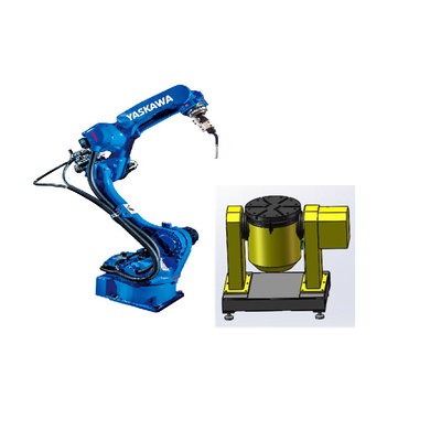 YASKAWA Robot AR1440 avec 1440MM atteindre comme 6 bras d'axe robot avec positionneur de robot CNGBS pour la machine de soudage