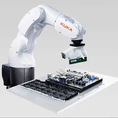 6 axes Kuka bras robotique KR 10 R1100-2 avec robot de changement rapide CNGBS pour robot de manutention automatisé