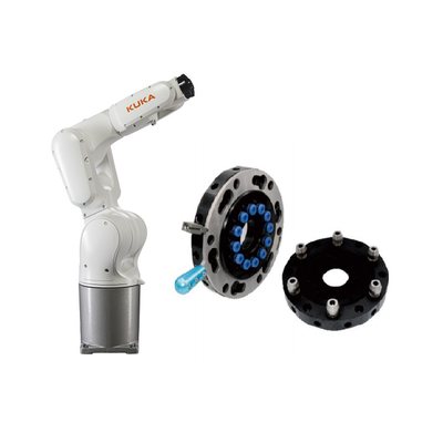 6 axes Kuka bras robotique KR 10 R1100-2 avec robot de changement rapide CNGBS pour robot de manutention automatisé