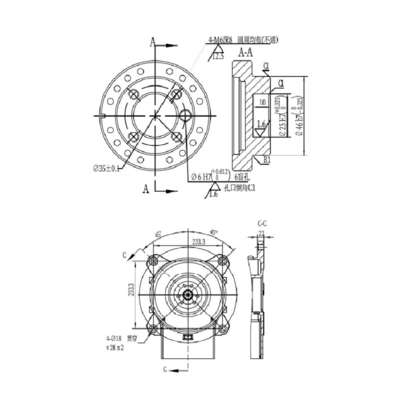 6 Axe CNGBS bras robotisé GBS6-C1400 avec d'autres soudeurs ARC CM350AR comme machine de soudage pour le soudage