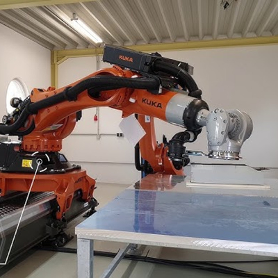 Valve de commande pneumatique avec positionneur de fluxserve Logix 520MD pour le contrôle de la vanne