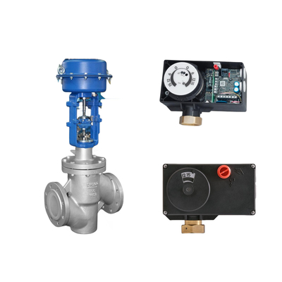 Des vannes pneumatiques de haute qualité chinoises avec positionneur numérique samson 5824