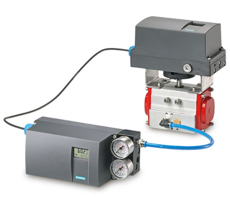 Positionneur pneumatique d'électro en aluminium de clôture de Siemens SIPART PS2 pour la valve de contrôle de flux