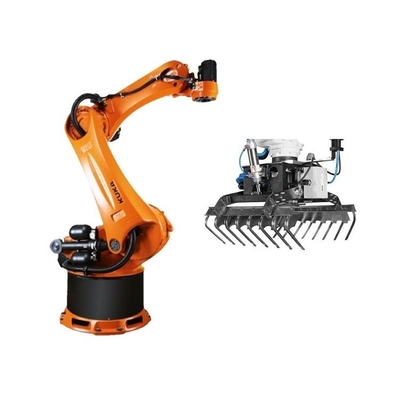 6 axes bras de soudage robotisé Kuka KR 210 R2700-2 avec positionneur de soudage CNGBS pour robot de soudage