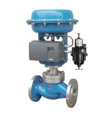 Valve de commande chinoise avec FAIRCHILD 63 régulateur de filtre et Siemens Valve Positioner