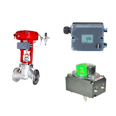 La célèbre vanne de contrôle pneumatique wuzhong de Chine avec positionneur Samson 3725 et Swi Rotork Limit