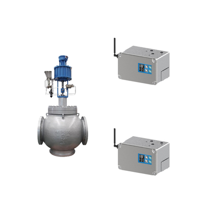 Des vannes de contrôle pneumatique de haute qualité de la Chine avec un positionneur SHP intelligent à haute performance IMI STI
