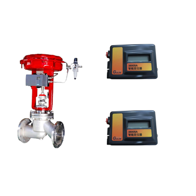 La soupape de commande chinoise avec actionneur Samson 3372 avec positionneur de soupape FISHER 3800sa