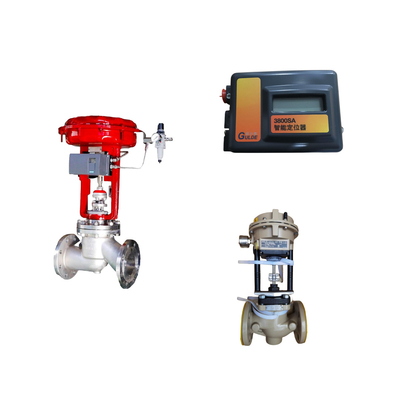La soupape de commande chinoise avec actionneur Samson 3372 avec positionneur de soupape FISHER 3800sa
