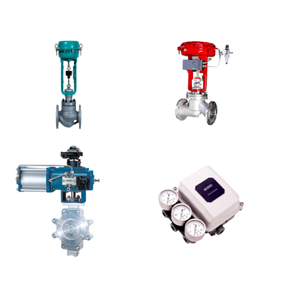 Valves de contrôle pneumatique de haute qualité chinoises avec positionneur pneumatique-pneumatique koso PP800