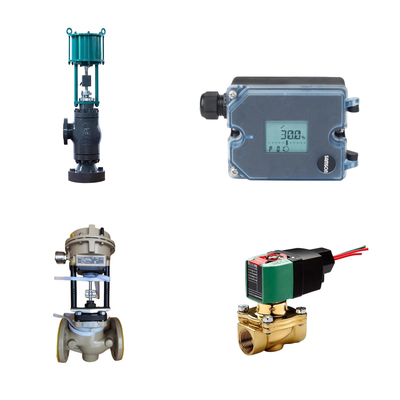 Valve de commande avec actionneur Samson 3372 avec positionneur Samson 3725