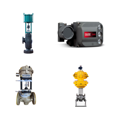 La soupape de contrôle de la Chine et la soupape de contrôle Samson avec positionneur intelligent numérique Fisher DVC6200 avec rétroaction