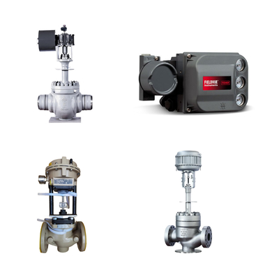La soupape de contrôle de la Chine et la soupape de contrôle Samson avec positionneur intelligent numérique Fisher DVC6200 avec rétroaction