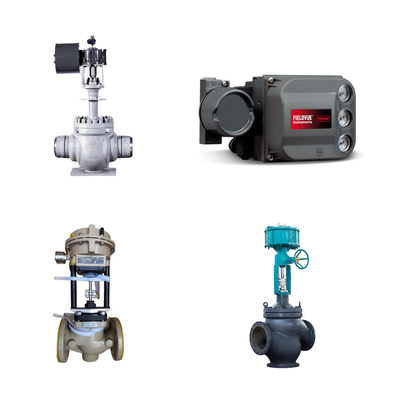 La soupape de contrôle de la Chine et la soupape de contrôle Samson avec positionneur intelligent numérique Fisher DVC6200 avec rétroaction