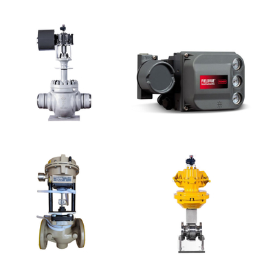 La soupape de contrôle de la Chine et la soupape de contrôle Samson avec positionneur intelligent numérique Fisher DVC6200 avec rétroaction