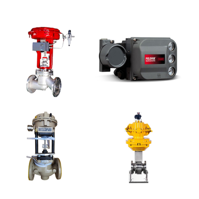 La soupape de contrôle de la Chine et la soupape de contrôle Samson avec positionneur intelligent numérique Fisher DVC6200 avec rétroaction
