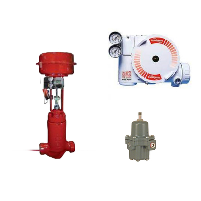 Ventilateur de commande à siège unique à changement rapide de marque ChuanYi avec positionneur HART numérique Flowserve Logix 3200MD