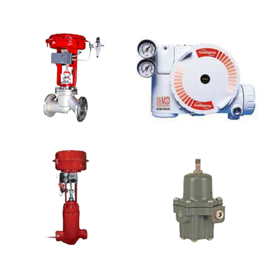 La Chine et Masoneilan valve de commande avec Flowserve 3200MD positionneur HART numérique et régulateur de filtre Fisher 67CFR