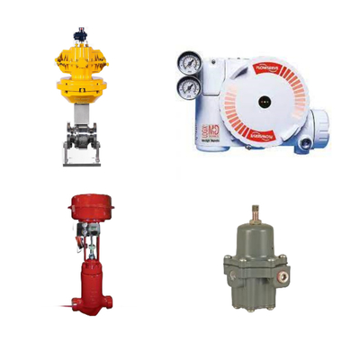 La Chine et Masoneilan valve de commande avec Flowserve 3200MD positionneur HART numérique et régulateur de filtre Fisher 67CFR