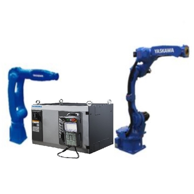 bras robotique à 6 axes Yaskawa GP12 avec clôture de sécurité CNGBS pour une manipulation automatisée en tant que robot universel