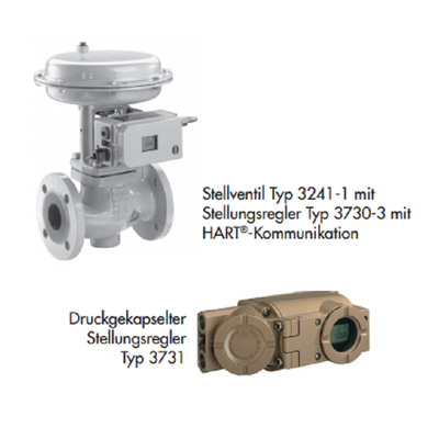Samsung Pneumatique Smart Positioner 3730-3 3730-2 avec YTC SPTM-5V Smart position Tramsmitter pour une soupape chinoise