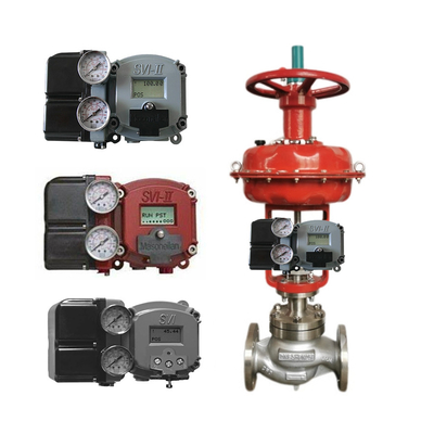 Actuateur pneumatique avec positionneur de soupape numérique Masoneilan SVI2 AP-21113111 SVI2 AP-21123121 avec soupape de commande chinoise
