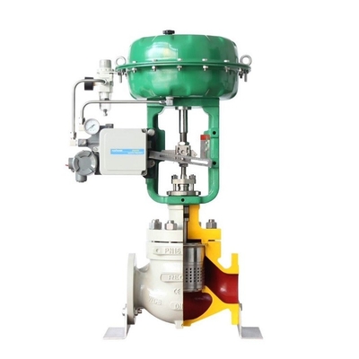 Valve de commande de marque chinoise avec actionneur pneumatique et positionneur de soupape numérique SMC IP8000/8100 et régulateur fisher 67CFR