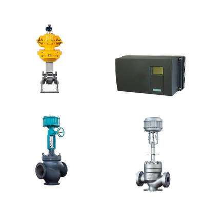 Valve pneumatique chinoise avec positionneur de soupape Siemens SIPART PS2 dans un boîtier en polycarbonate avec aluminium