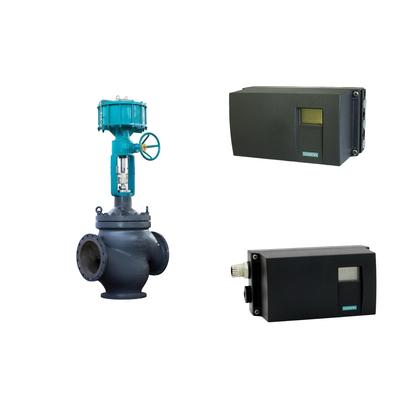 Valve pneumatique chinoise avec positionneur de soupape Siemens SIPART PS2 dans un boîtier en polycarbonate avec aluminium