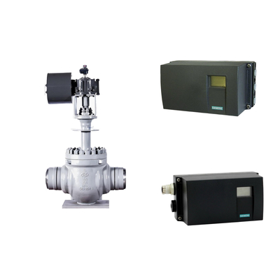 Valve pneumatique chinoise avec positionneur de soupape Siemens SIPART PS2 dans un boîtier en polycarbonate avec aluminium