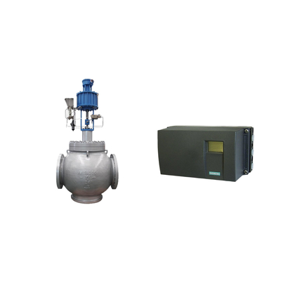 Valve pneumatique chinoise avec positionneur de soupape Siemens SIPART PS2 dans un boîtier en polycarbonate avec aluminium