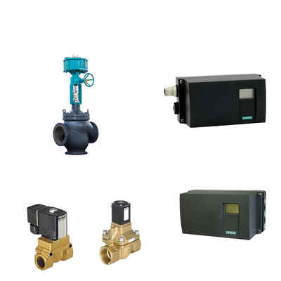 Positionneur de soupape de commande pneumatique Siemens SIPART PS2 et soupape solénoïde de seau