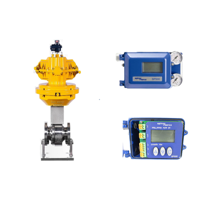 Spirax Sarco positionneur de soupape pneumatique SP500 et régulateur de filtre Masoneilan 78-40