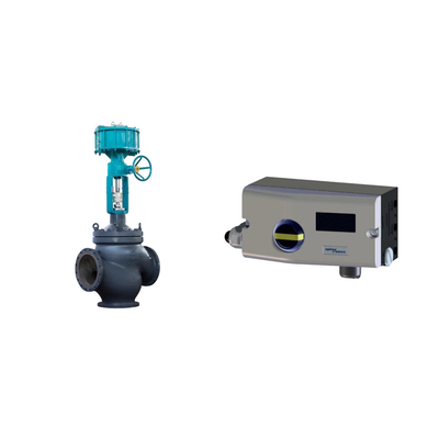 Valve pneumatique avec Spirax Sarco Smart Valve Positioner SP7-10-11 et régulateur de filtre Fisher 67CFR