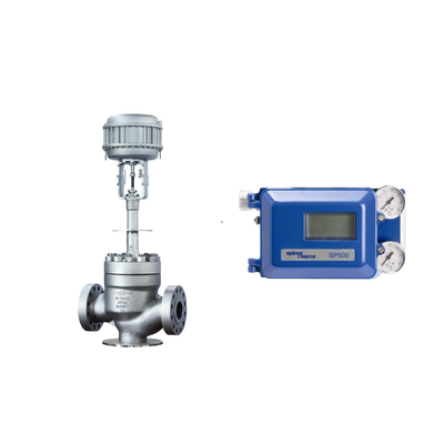 La célèbre soupape pneumatique chinoise avec Spirax Sarco positionneur de soupape intelligente SP500 et régulateur de filtre Fisher 67CFR
