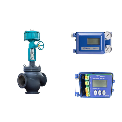 La célèbre soupape pneumatique chinoise avec Spirax Sarco positionneur de soupape intelligente SP500 et régulateur de filtre Fisher 67CFR
